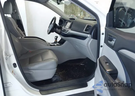 2015 Toyota Highlander Xle V6 from USA, damaged, VIN 5TDKKRFH0FS112808